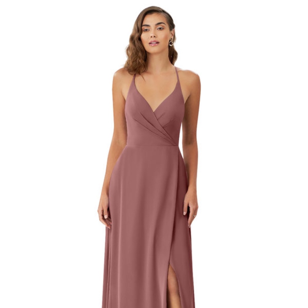 BNWT Azazie Davis - Size 8 (Desert Rose)